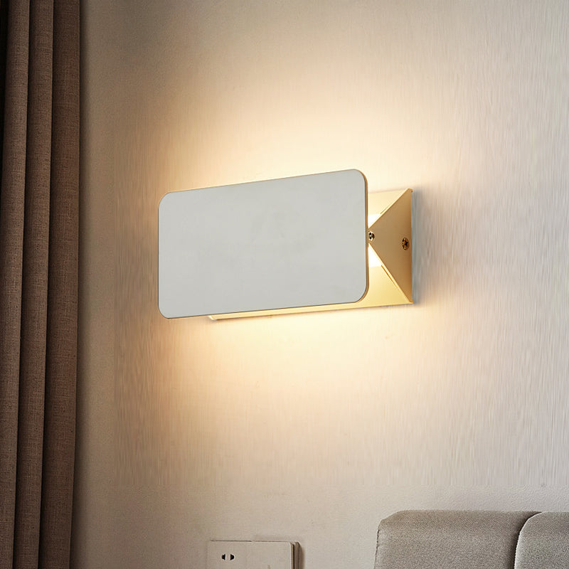 Arisha LED Metal Indoor Wall Lamp Rotatable, White