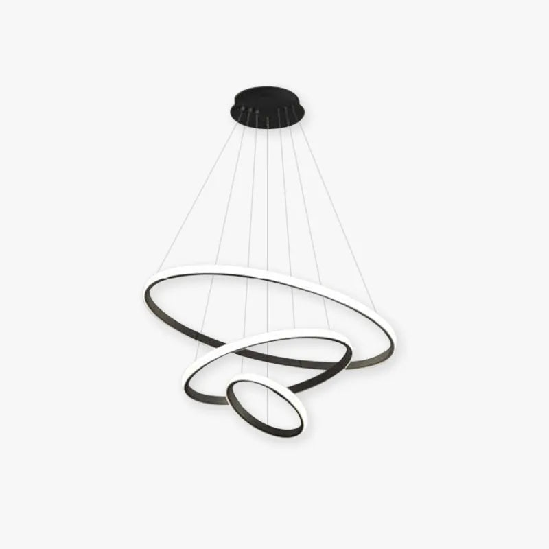 Arisha Modern Ring Pendant Light, 2/3/4 Rings