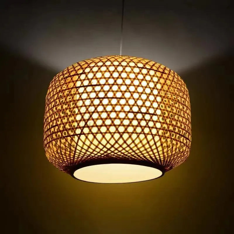 Ritta Natural Rattan Bamboo Pendant Light Lighting
