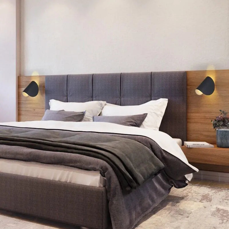 Aria LED Wall Reading Lamp 360° Rotatable, Bedside & Living Room