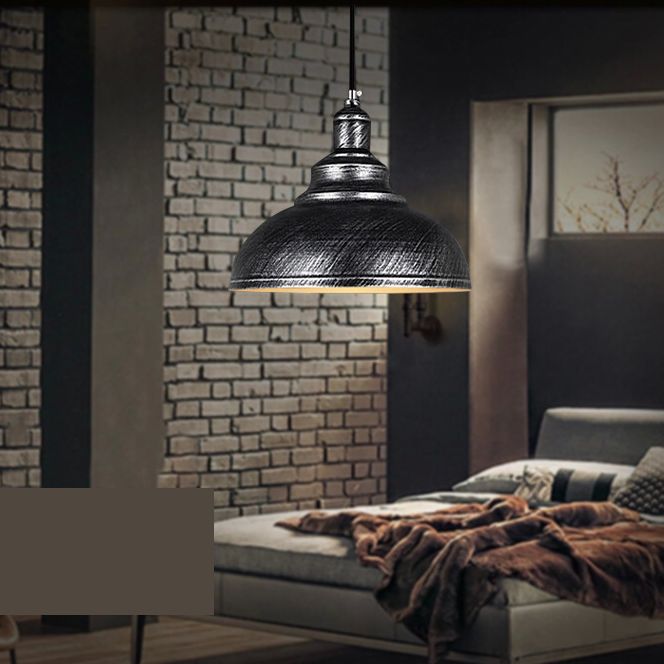 Austin Industrial Dome Colour Pendant Light,4 Colours