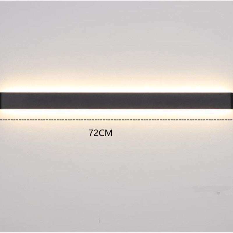 Arisha Minimalist Wall Lamp, Black/White