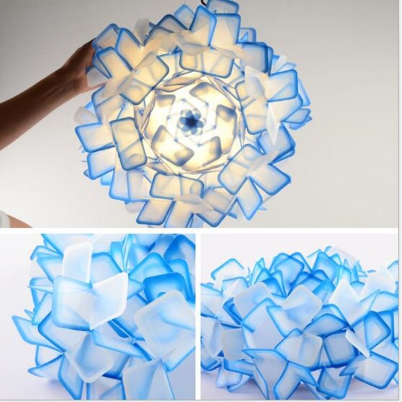 Arisha Modern Multicolour Decorative Flower Acrylic Pendant Light