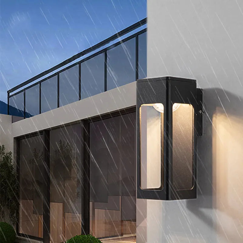 Ray Modern Waterproof Minimalist Geometric Outdoor Wall Light