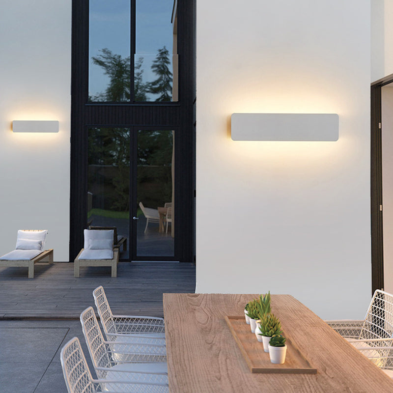 Arisha LED Metal Indoor Wall Lamp Rotatable, White