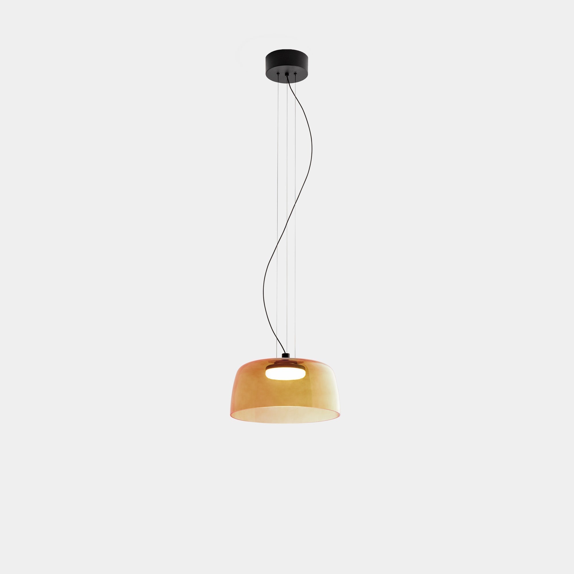Valentina Pendant Light Glass Bowl-shaped Modern
