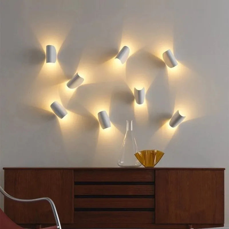 Aria LED Wall Reading Lamp 360° Rotatable, Bedside & Living Room