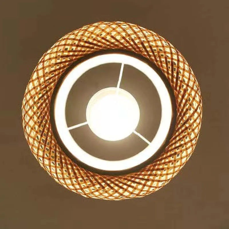Ritta Natural Rattan Bamboo Pendant Light Lighting