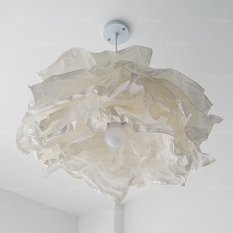 Ritta Pendant Light Wabi-sabi Cloud Paper