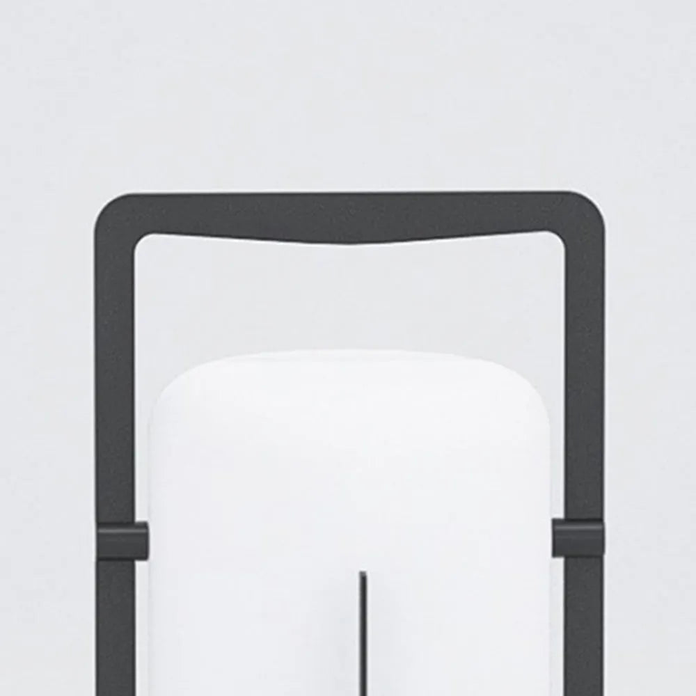 Ray Minimalist Glass/Acrylic Outdoor Landscape Pathway Light, White