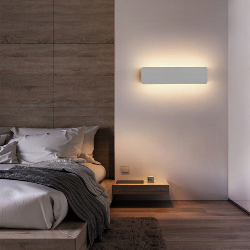 Arisha LED Metal Indoor Wall Lamp Rotatable, White