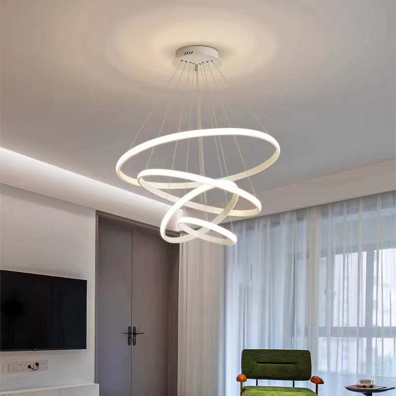 Arisha Modern Ring Pendant Light, 2/3/4 Rings