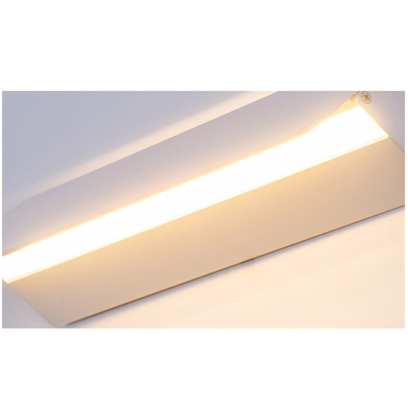 Arisha LED Metal Indoor Wall Lamp Rotatable, White