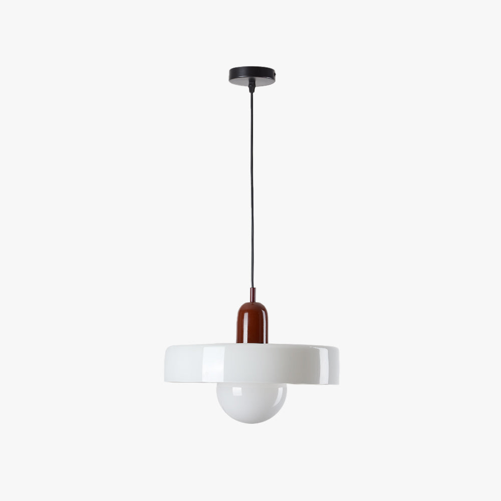 Valentina Vintage LED Glass Pendant Light, Multicolor
