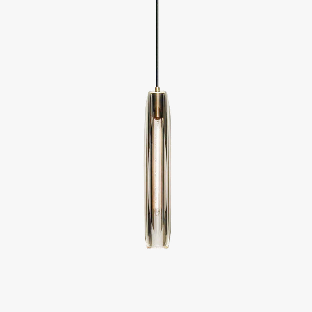 Valentina Brass Designer LED Glass Pendant Lamp