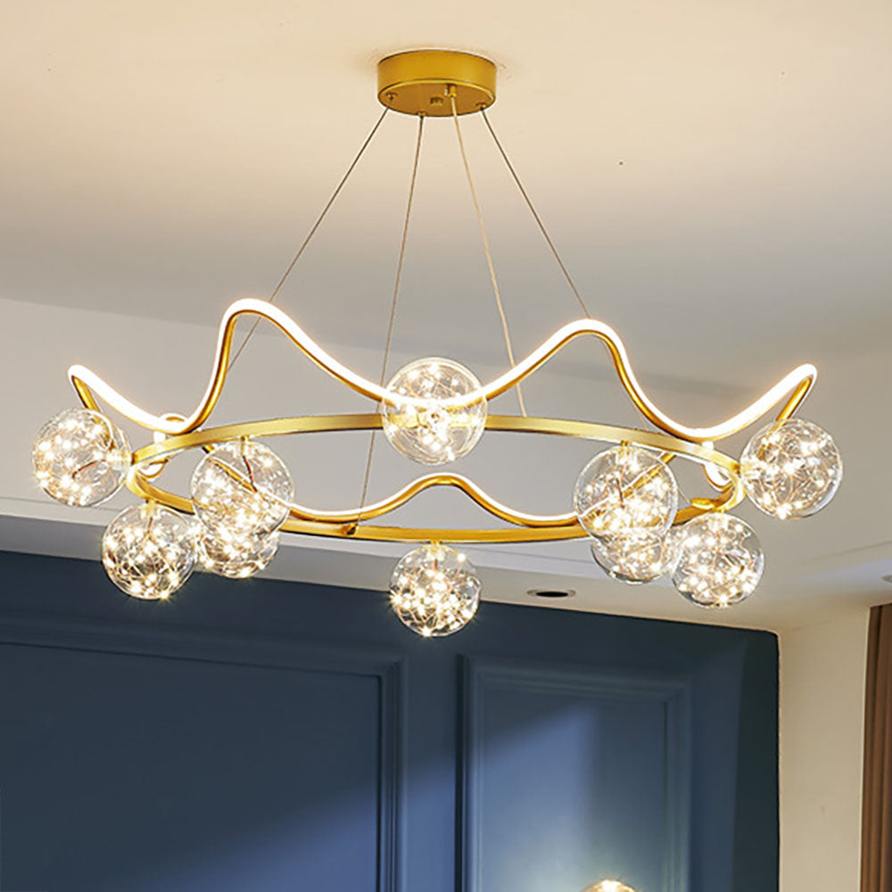 Arisha Nordic Creative Star Pendant Light Metal Living Room/Restaurant