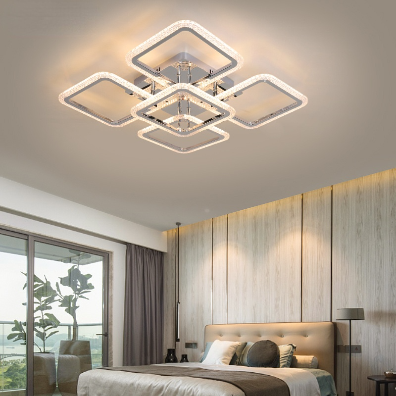 Arisha Modern Square Flush Mount Ceiling Light