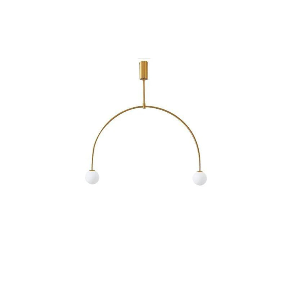 Arisha Minimalist Linear Mobile Pendant Light, Black
