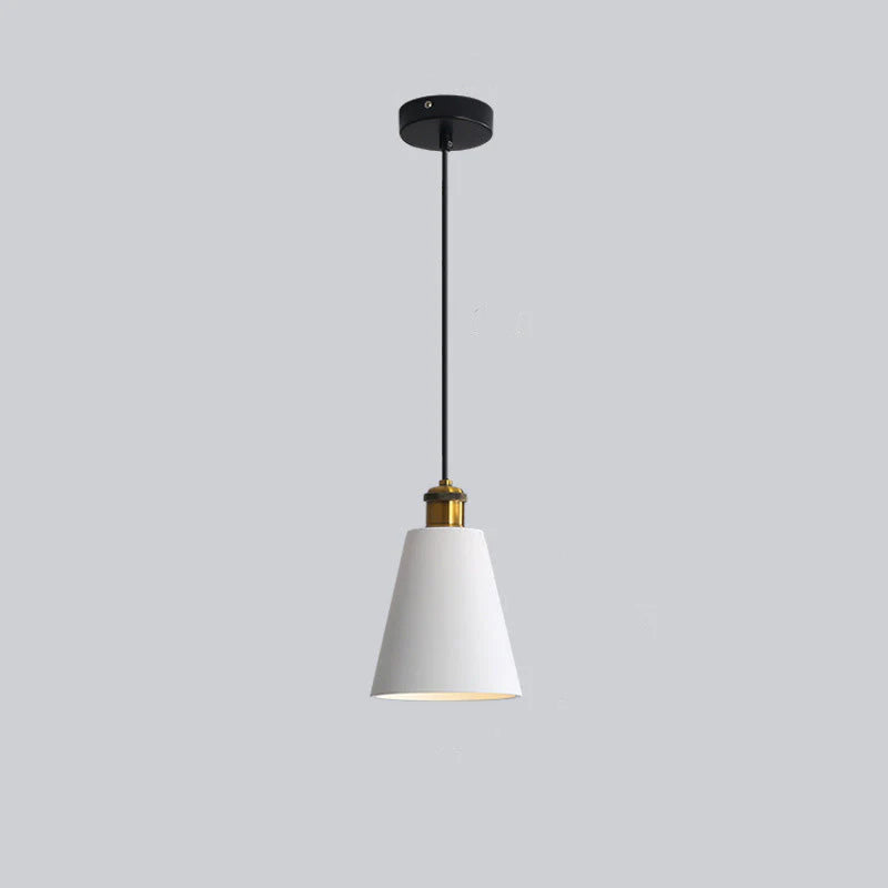 Aria Art Deco Minimalist Monochrome Pendant Light