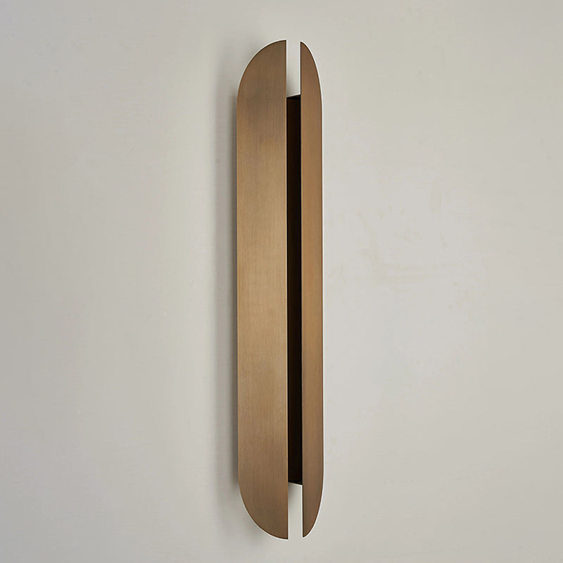 Aare Applique Murale Acier Inoxydable Naturel - Neutralighting
