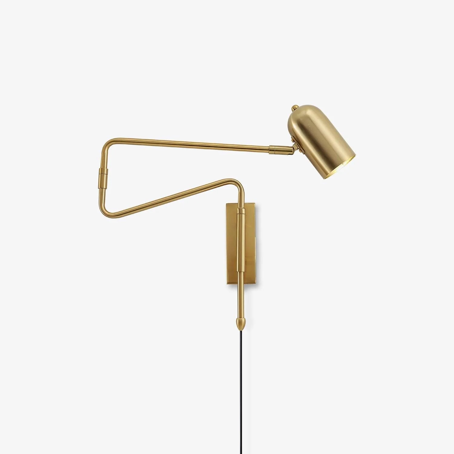 Ivar Adjustable Arm Plug In Wall Lamp - Letslighting