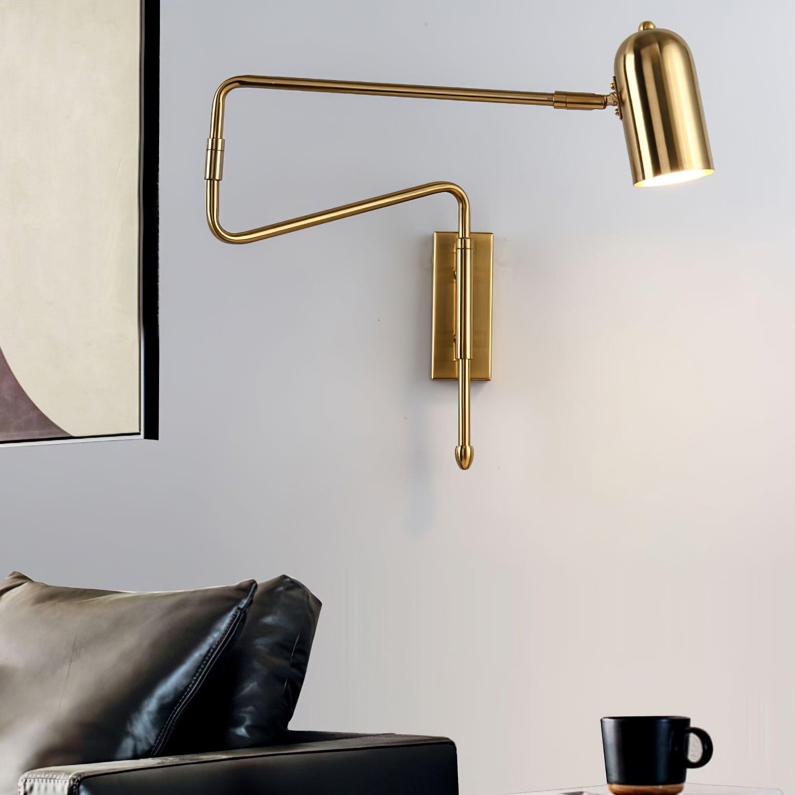 Ivar Adjustable Arm Plug In Wall Lamp - Letslighting