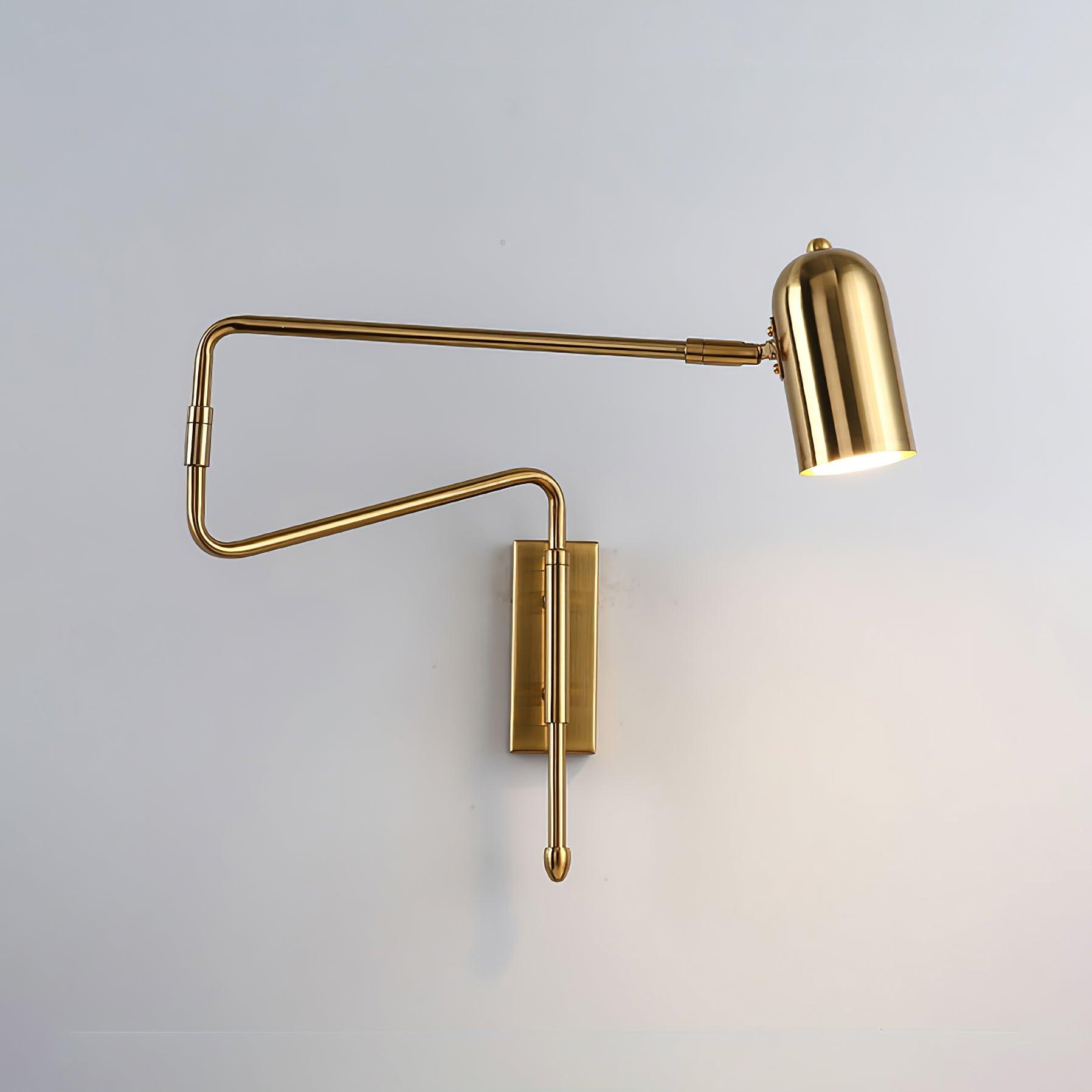 Ivar Adjustable Arm Plug In Wall Lamp - Letslighting