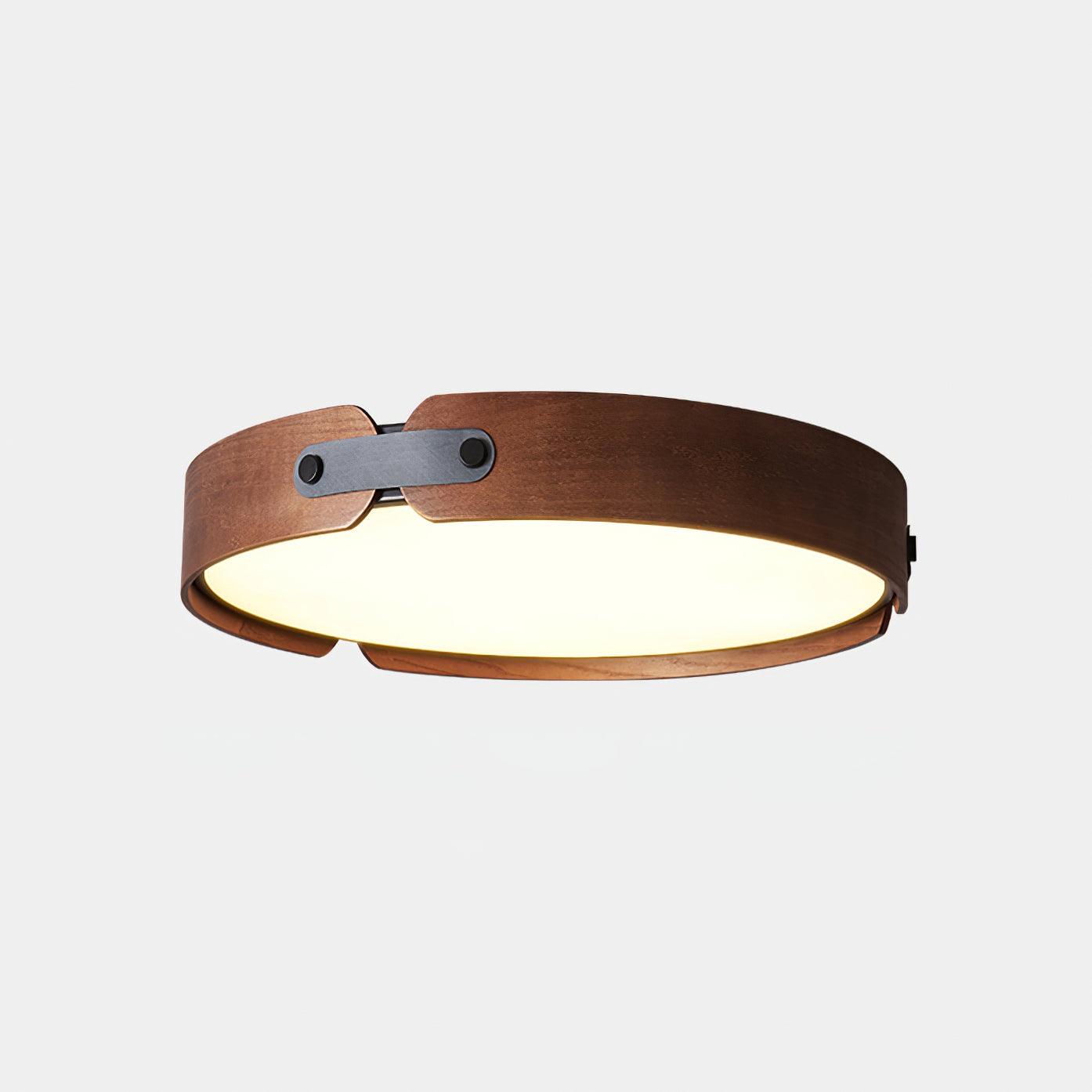 Echo Modern Minimalist Wood Ceiling Light - Letslighting