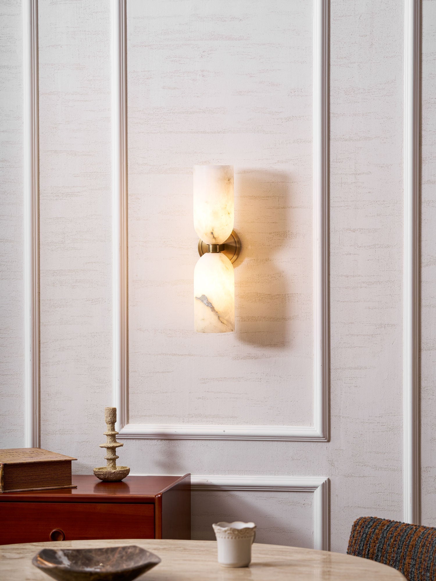 Nexus Modern Alabaster Wall Light