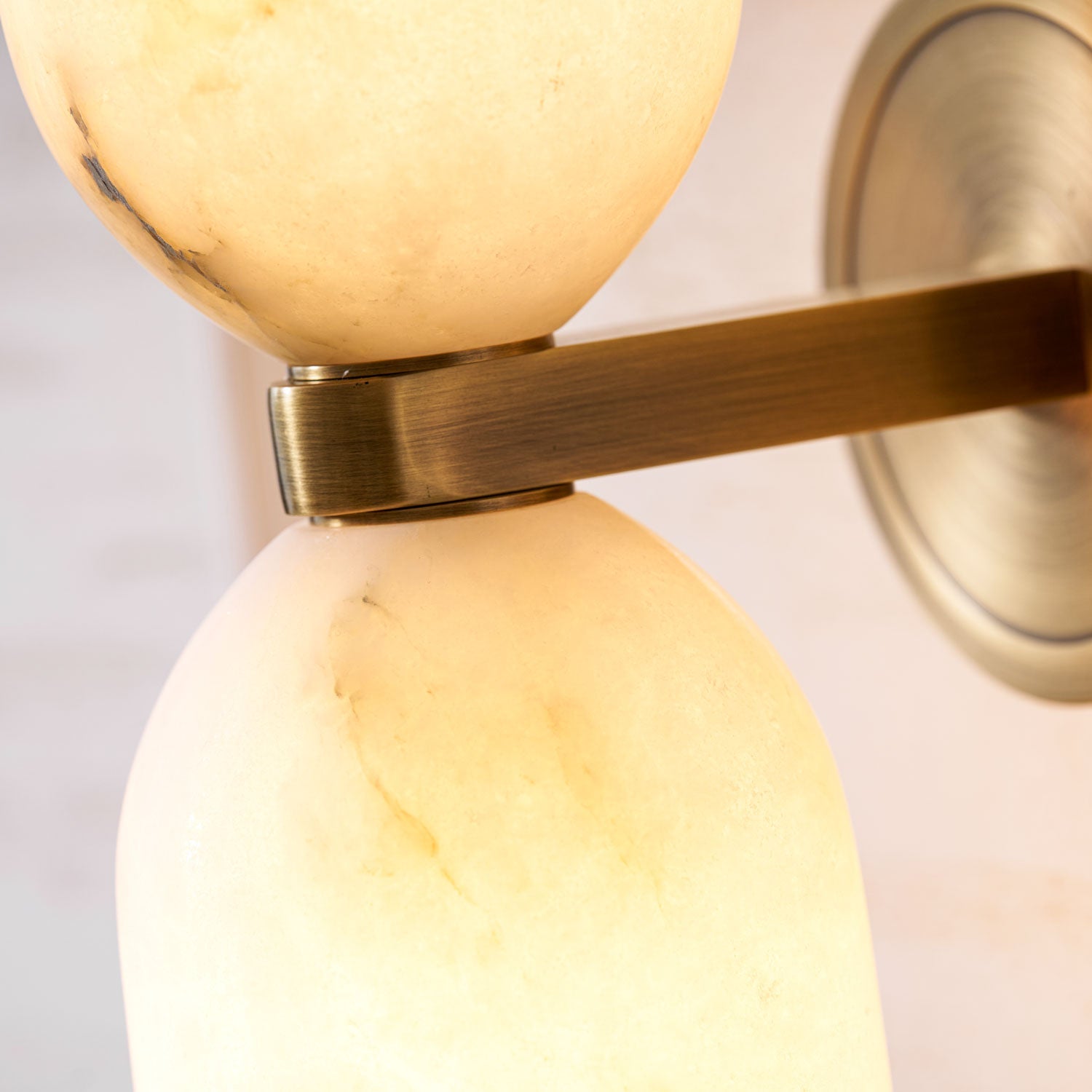 Nexus Modern Alabaster Wall Light