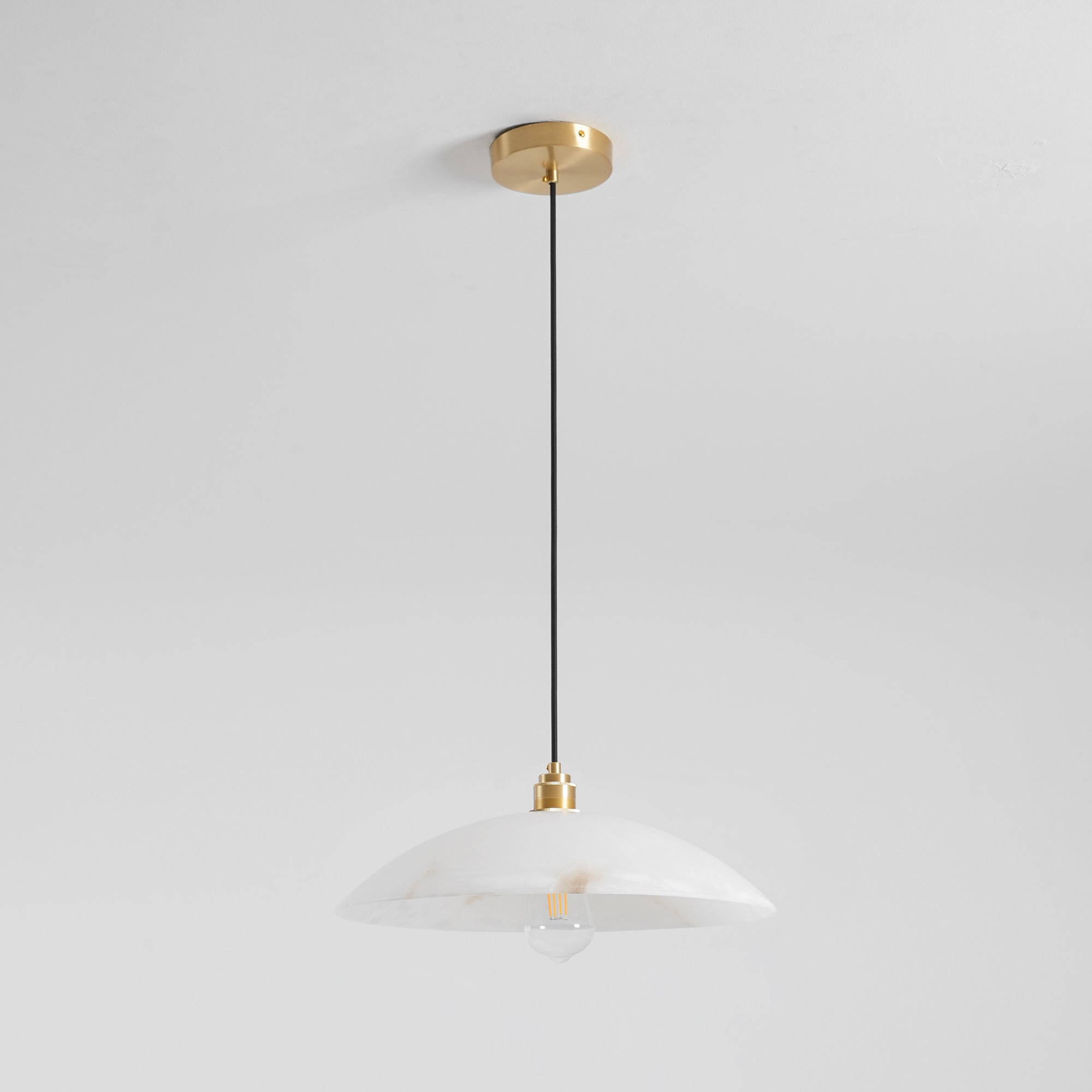 Nerea Minimalist Alabaster Pendant Light - Letslighting