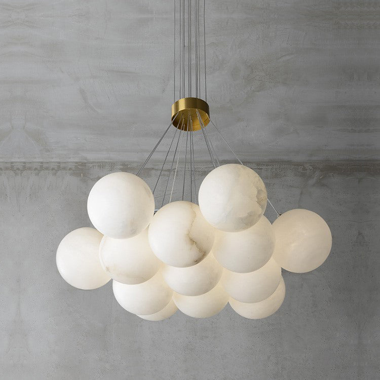 Norduvyd Chandelier Métal Lunaire Créativité Salon - Neutralighting