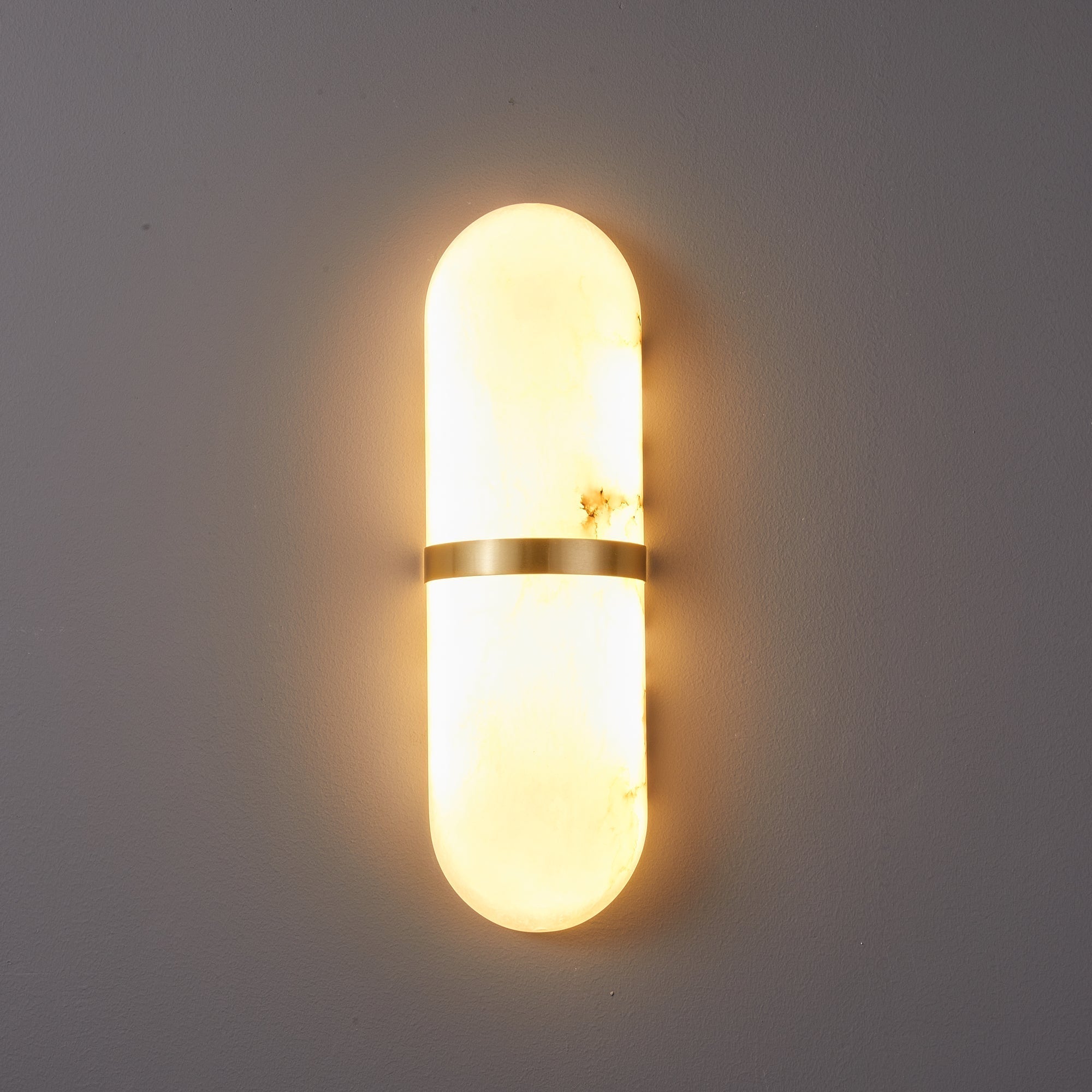 Ostruvyd Luxury Pill Alabaster Wall Lamp - Neutralighting