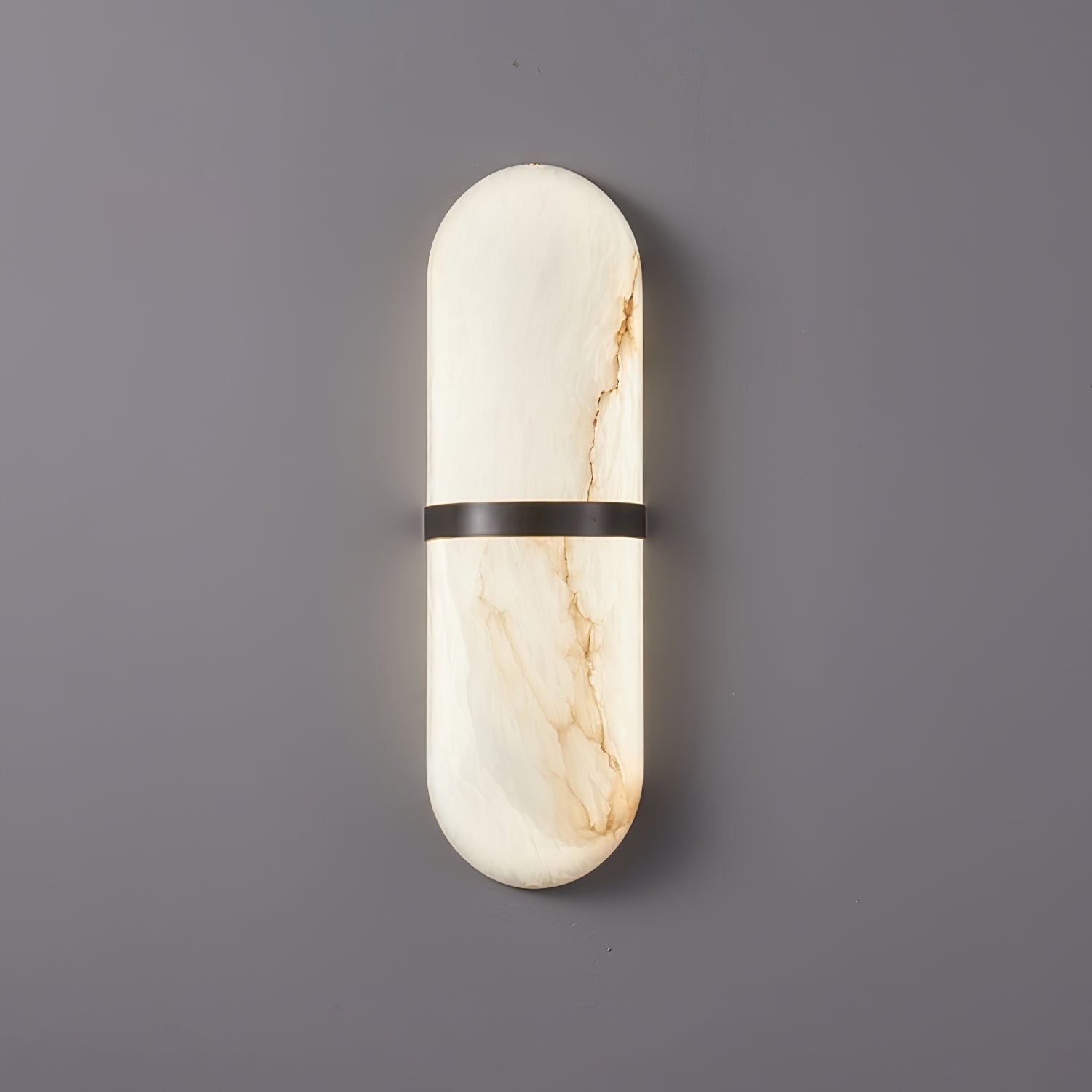 Ostruvyd Luxury Pill Alabaster Wall Lamp - Neutralighting
