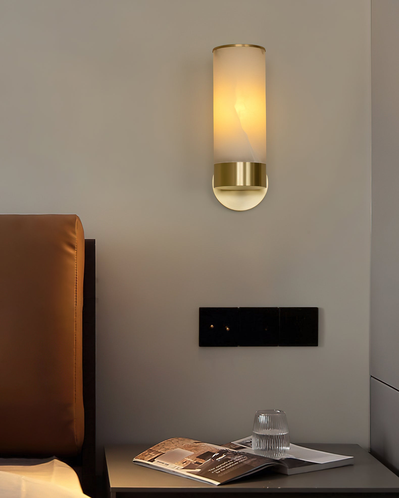 Alistair Alabaster Wall Sconce