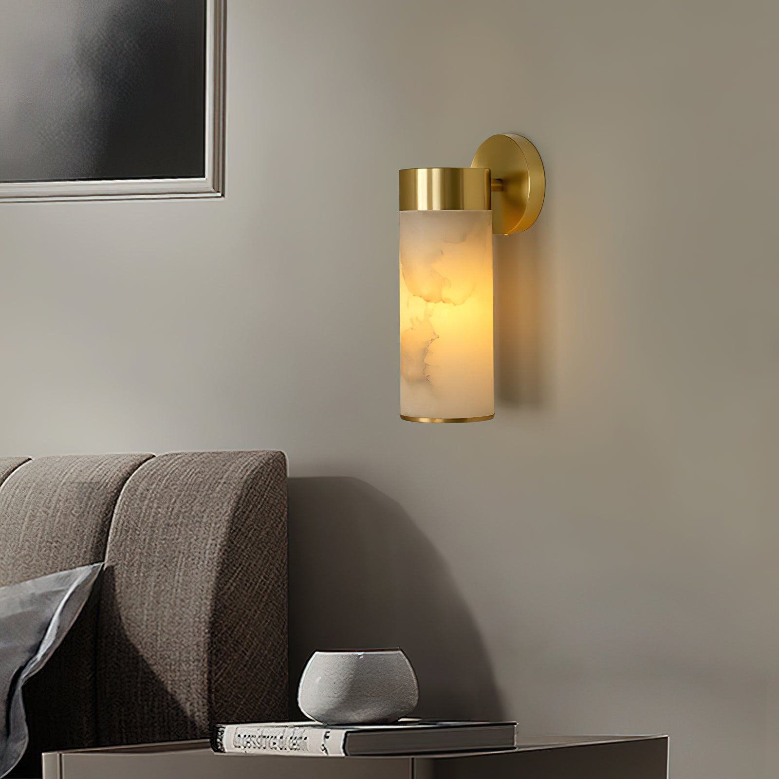 Alistair Alabaster Wall Sconce