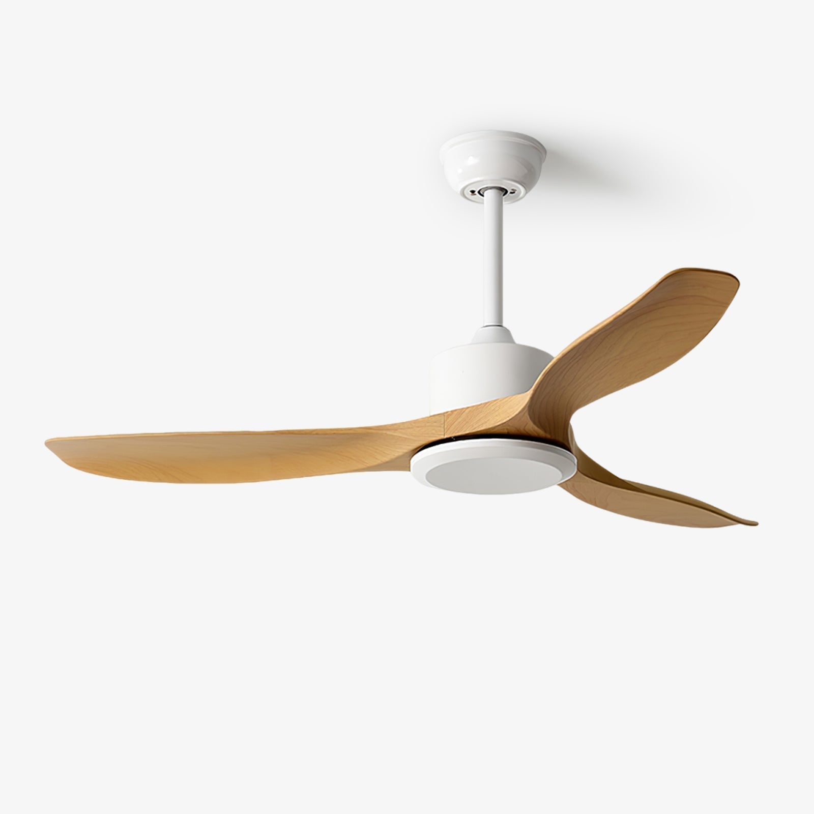 Arlo Minimalist Wood Ceiling Fan Light - Letslighting