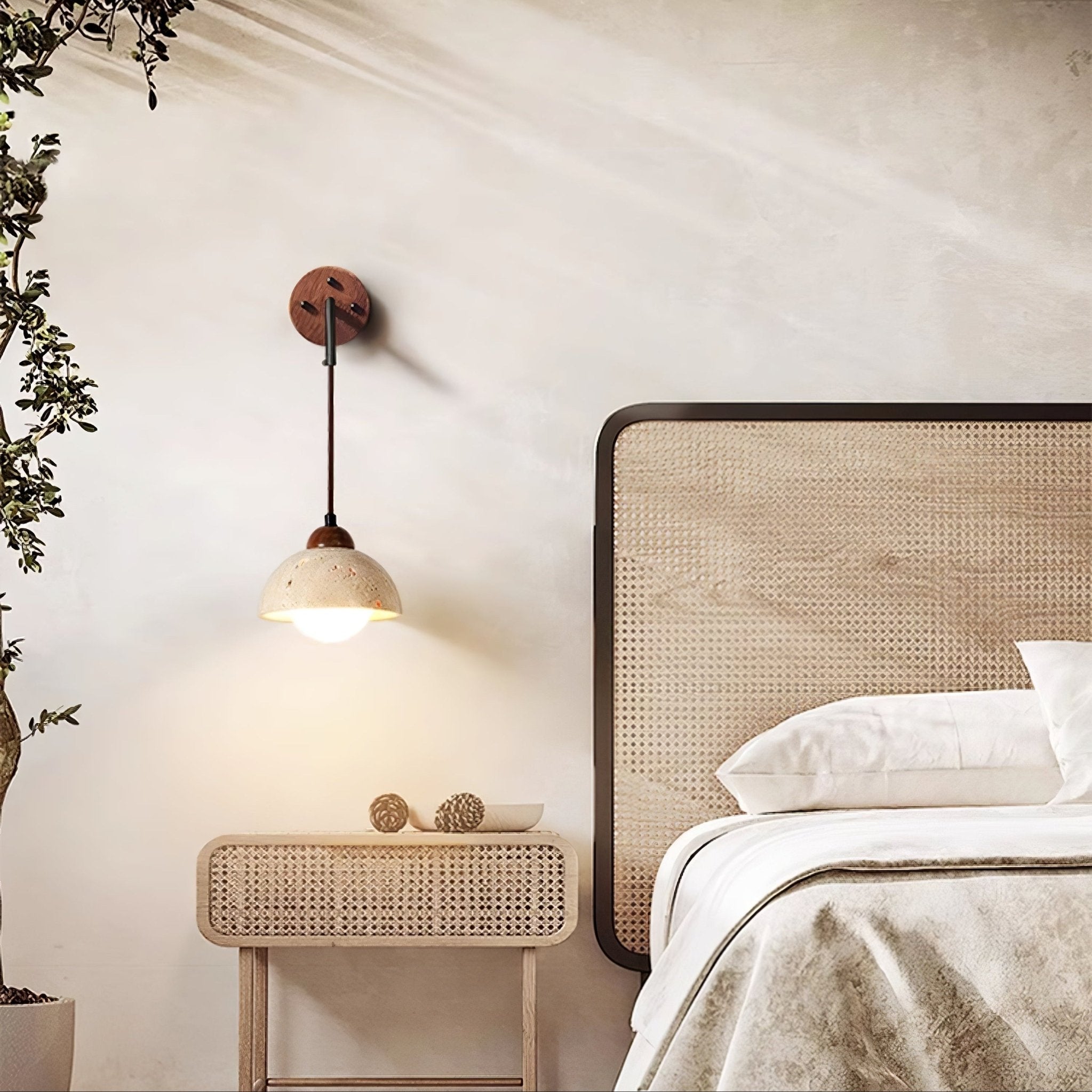 Alcarion Travertin Applique Lumière - Neutralighting