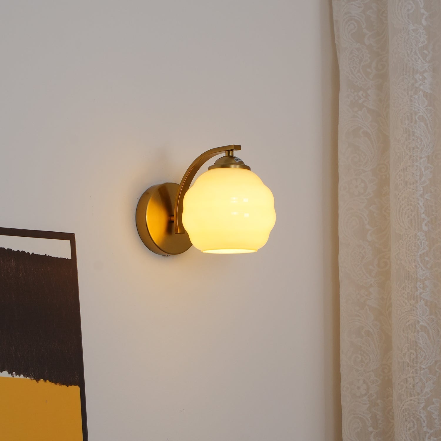 Lustra Applique Murale Art Déco Verre Vintage - Neutralighting