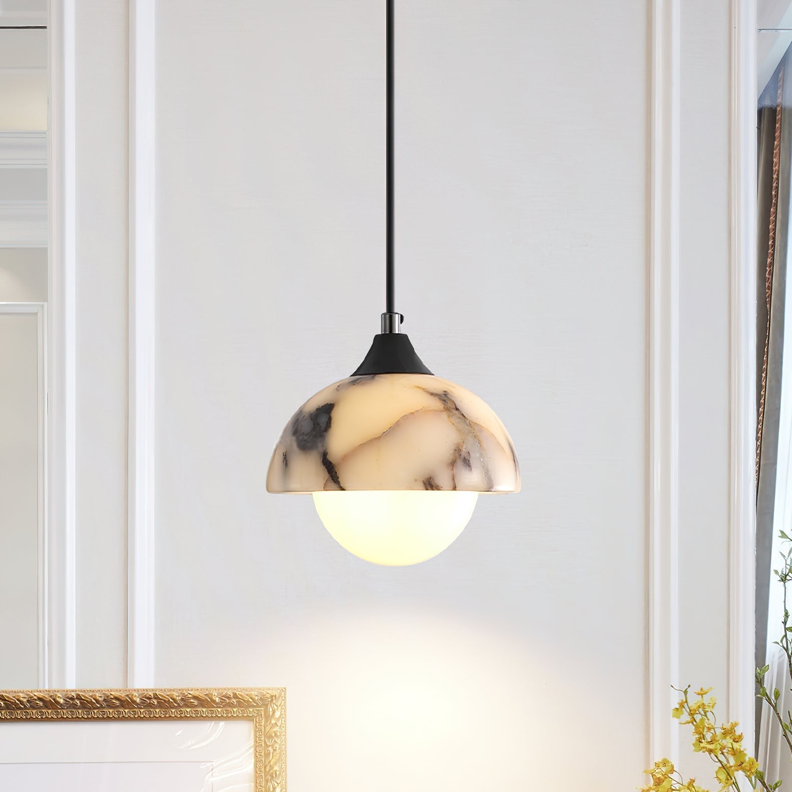 Yrvuvys Modern Minimalist Marble Pendant Lamp - Neutralighting