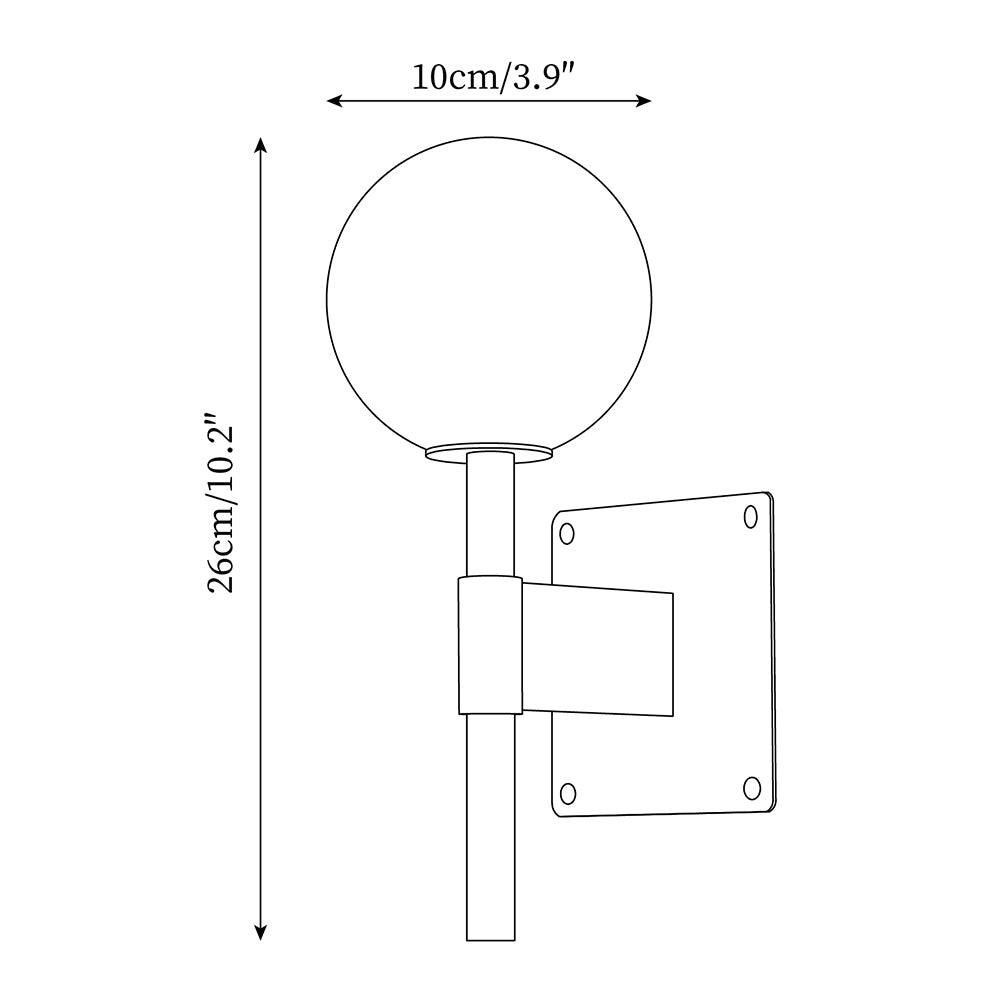 Heritage Lampe Murale Métal Moderne - Neutralighting