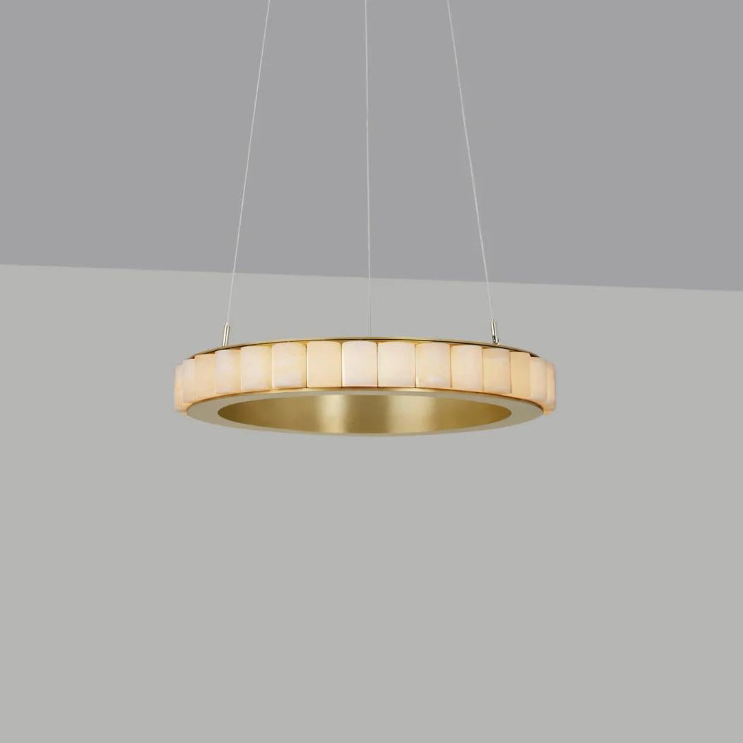 Sifuvyh Postmodern Luxury Stainless Alabaster Chandelier - Neutralighting