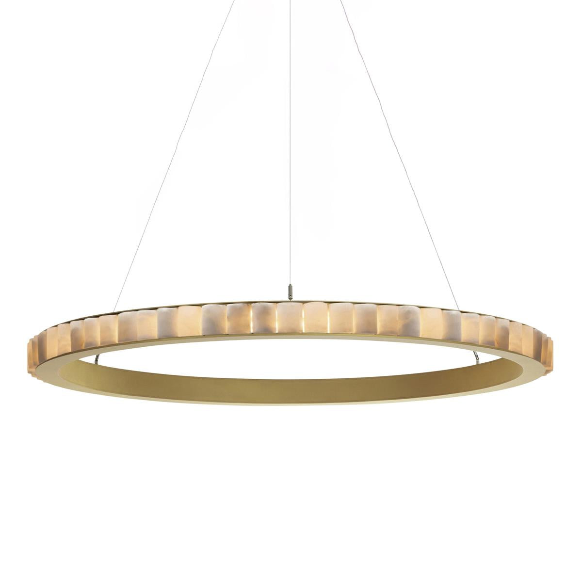 Sifuvyh Postmodern Luxury Stainless Alabaster Chandelier - Neutralighting