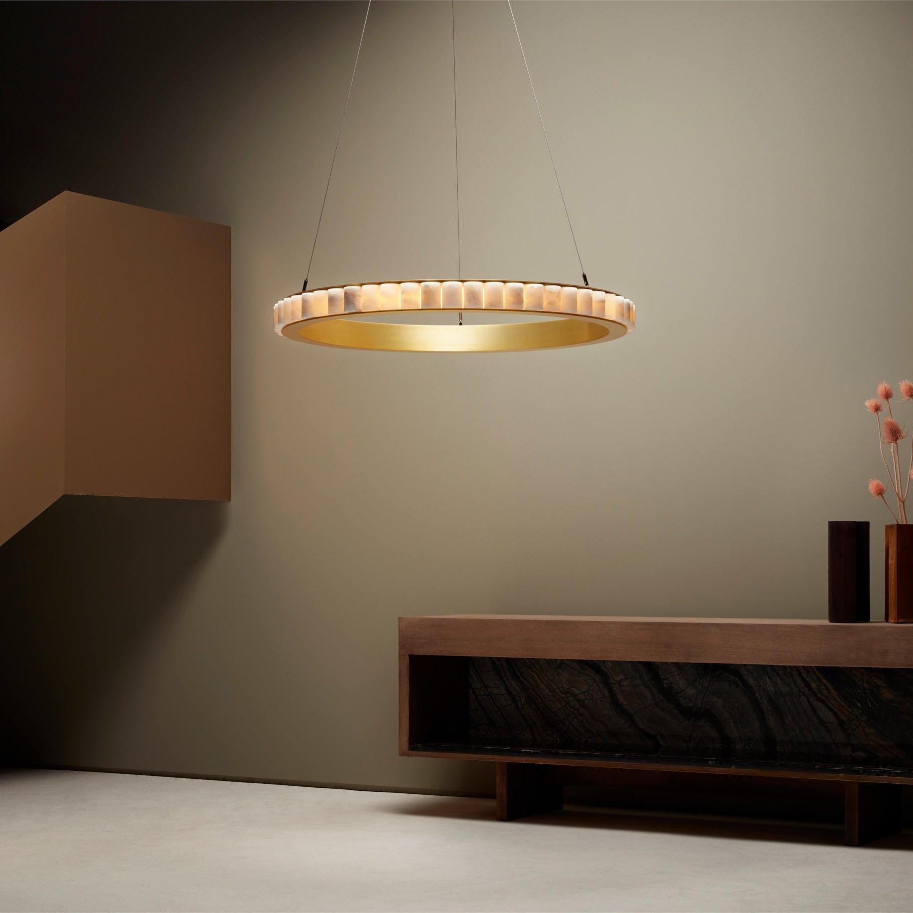 Sifuvyh Postmodern Luxury Stainless Alabaster Chandelier - Neutralighting