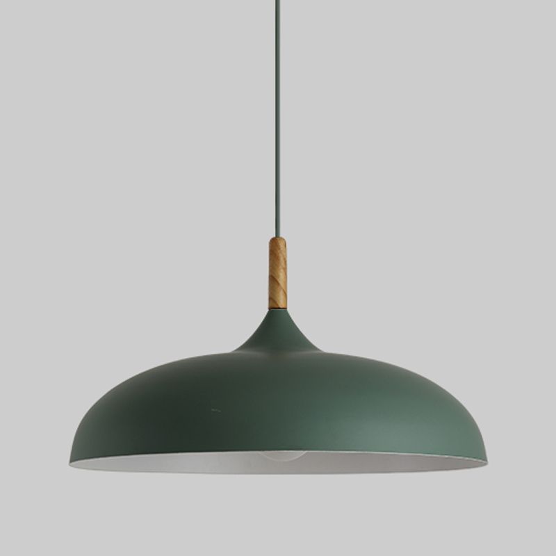 Aria Modern Pendant Light Dome Macaron Dining Room