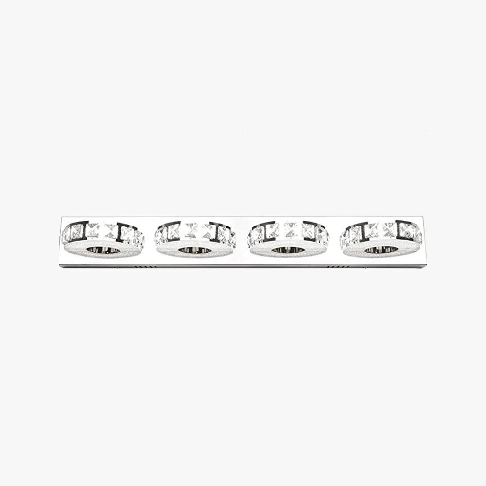 Kristy Mordern Cylindrical Metal Wall Lamp, Silver