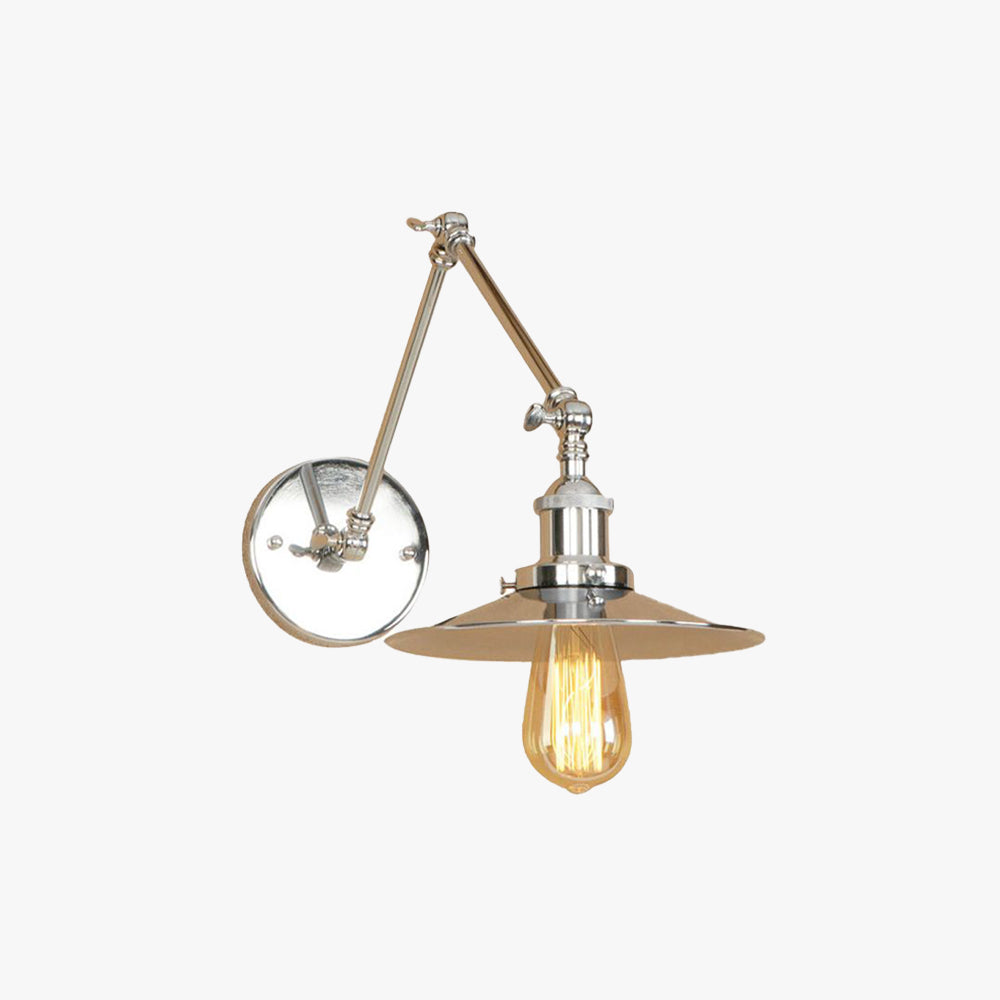 Silva Vintage Adjustable Wall Lamp, Bedroom