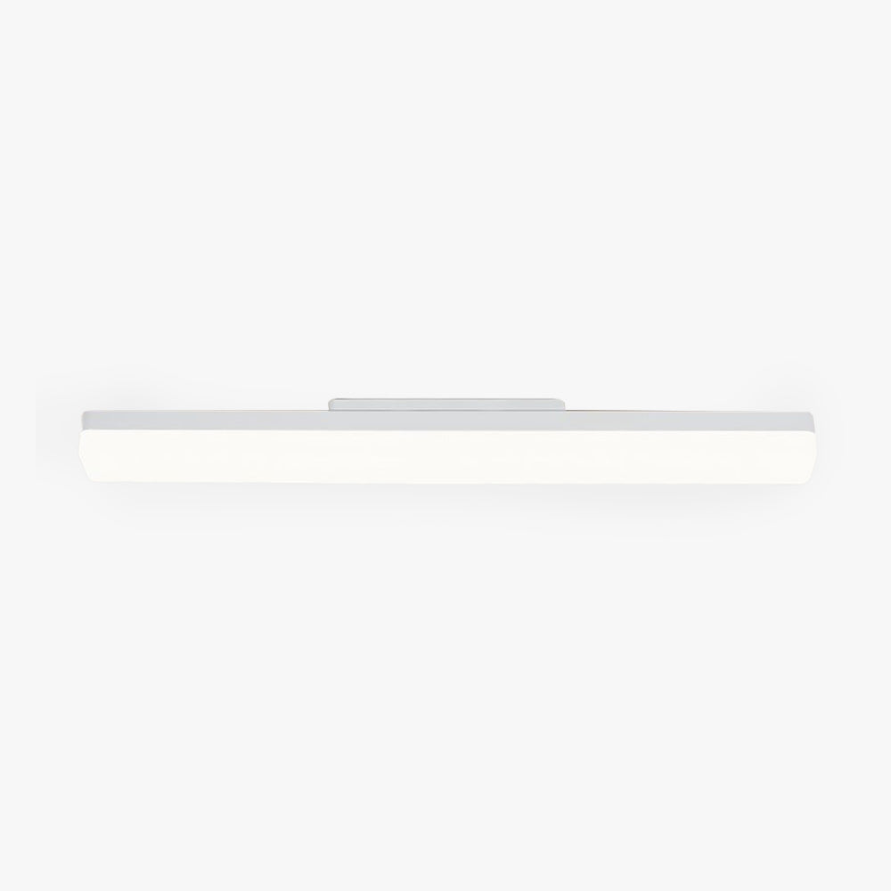 Arisha Modern Rectangular Acrylic Modern Wall Lamp, White
