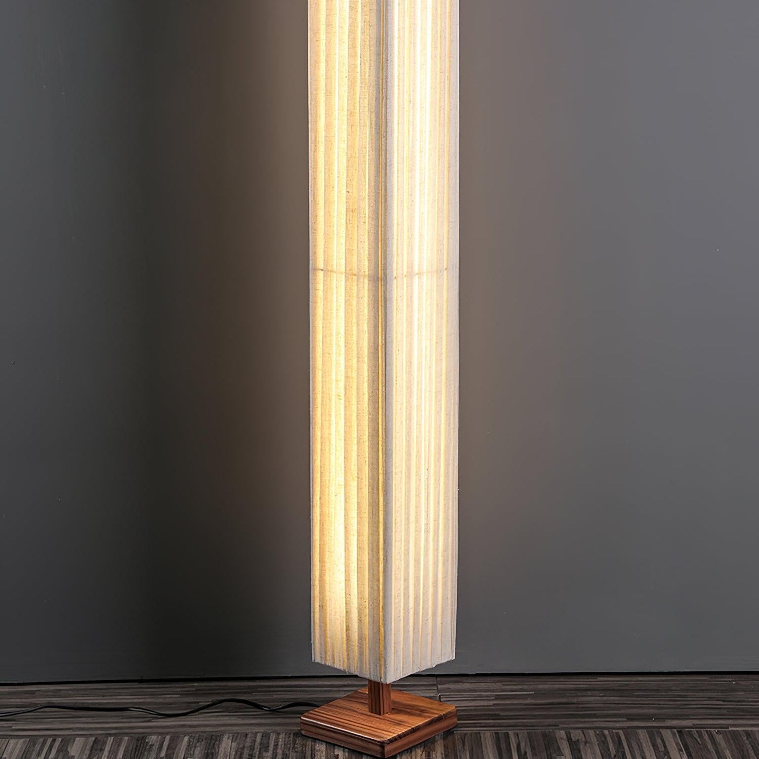 Vesolyre Japandi Fabric Floor Lamp - Letslighting