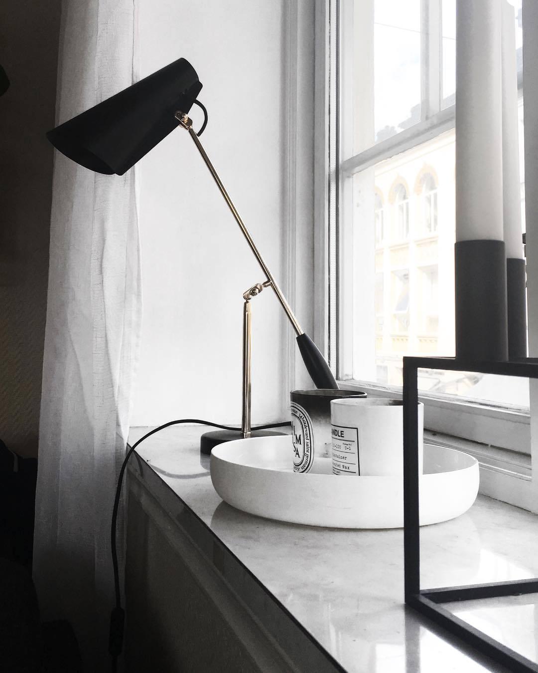 Orbix Steel Mid-Century Table Lamp - Letslighting